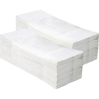 Ręczniki papierowe ZZ TOP BIAŁE VTB016 2-warstwy 100% celuloza